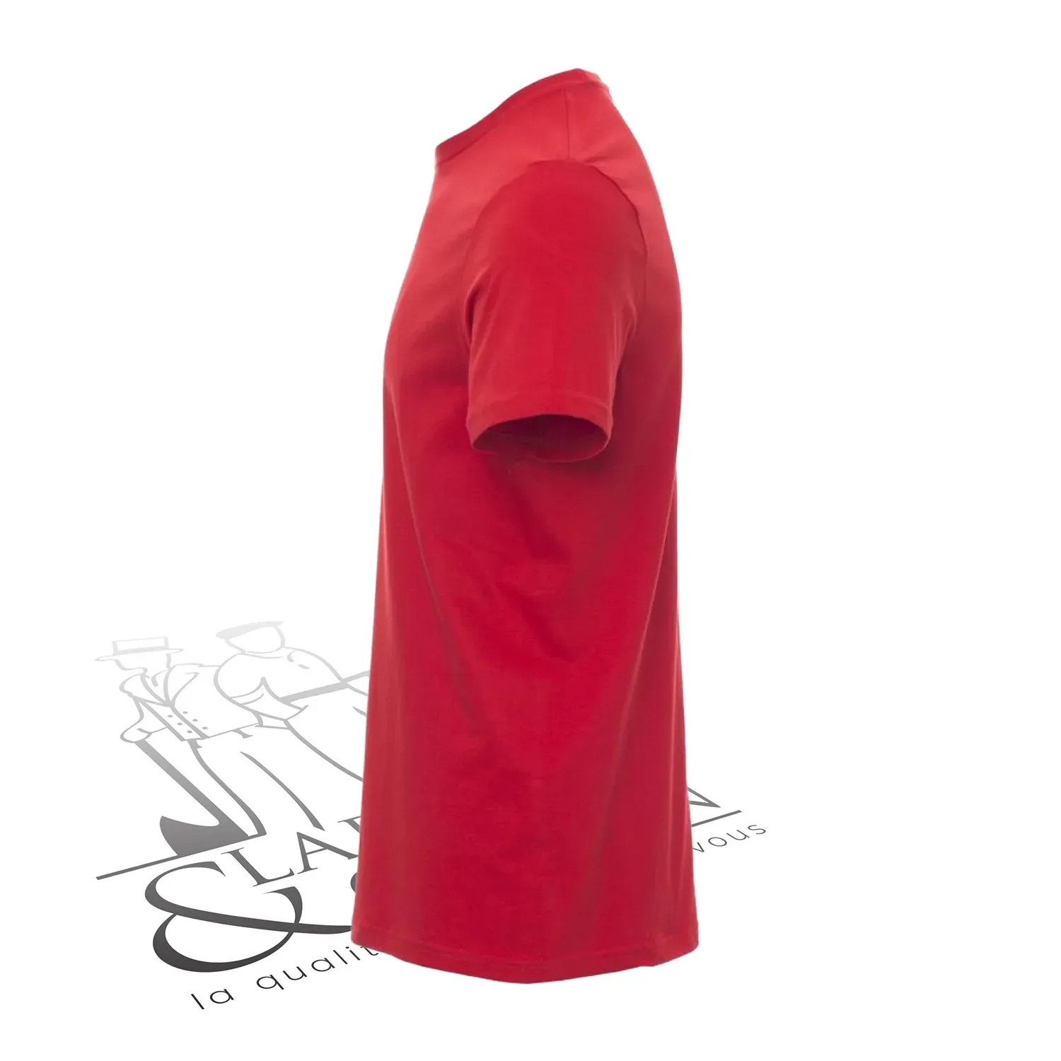 T-shirt de travail simple homme col rond