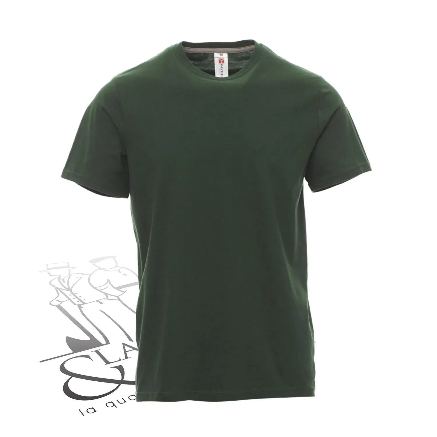 T-shirt de travail simple homme col rond