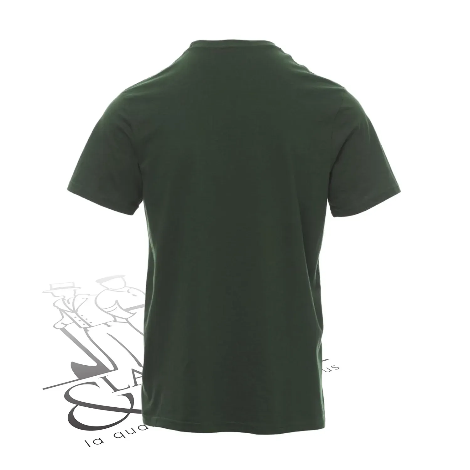 T-shirt de travail simple homme col rond