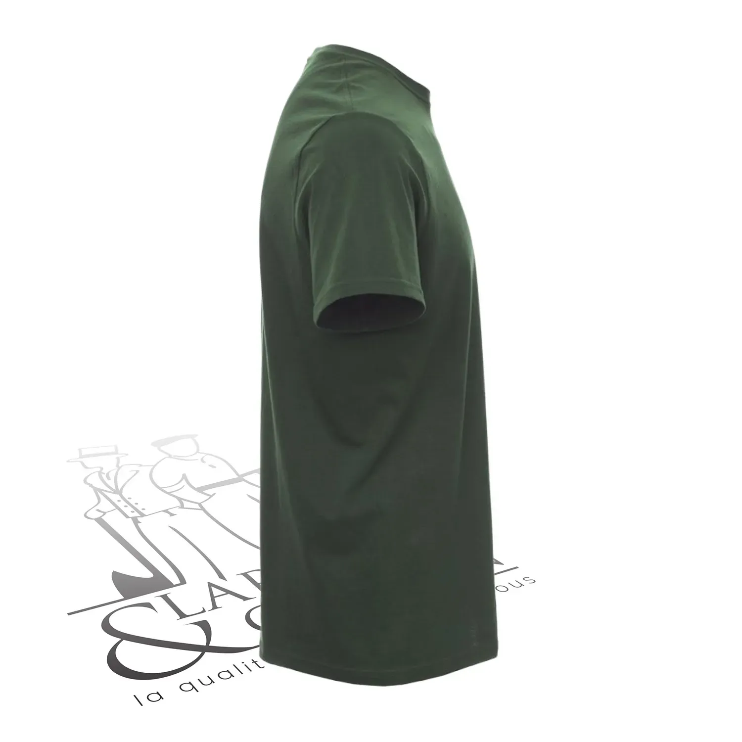 T-shirt de travail simple homme col rond