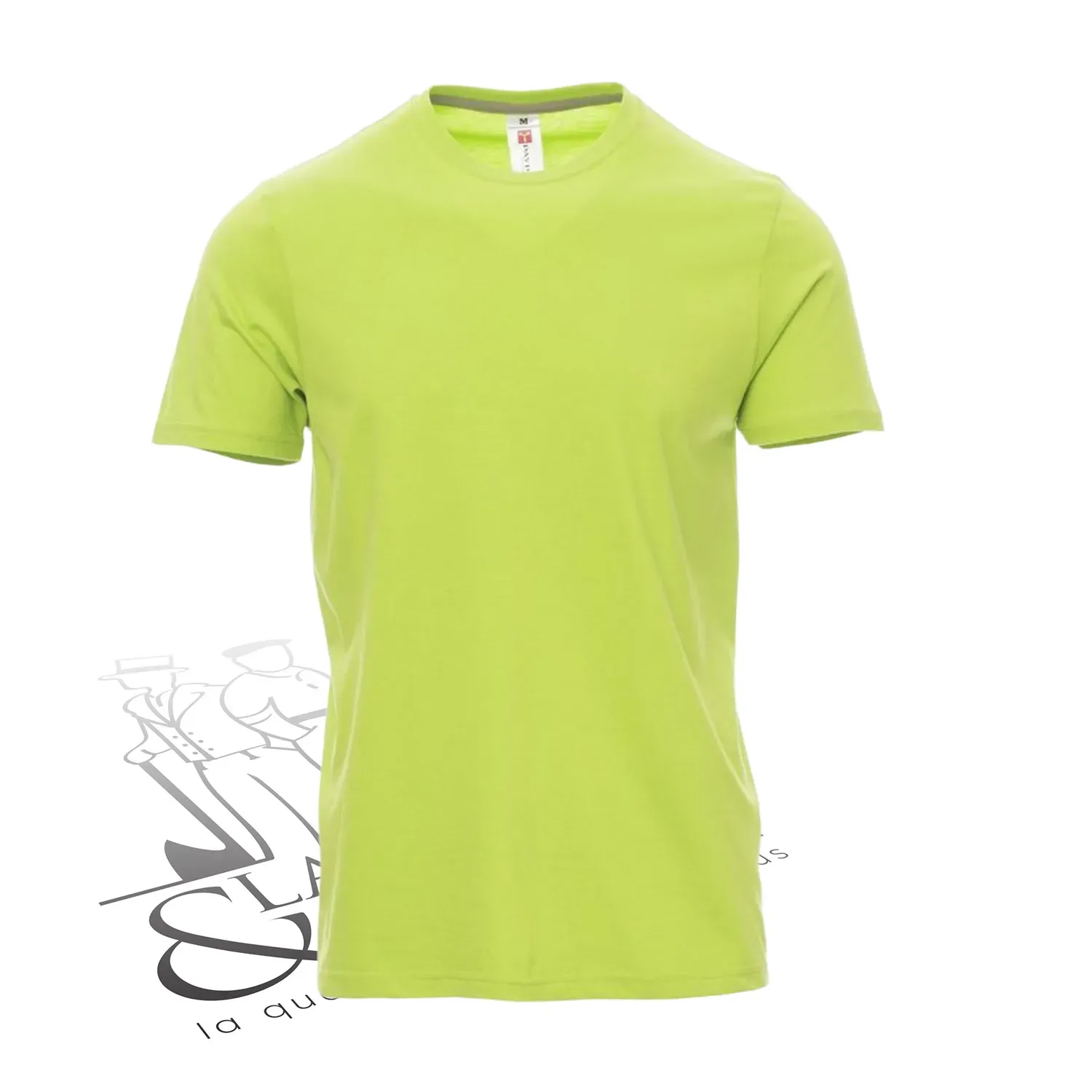 T-shirt de travail simple homme col rond