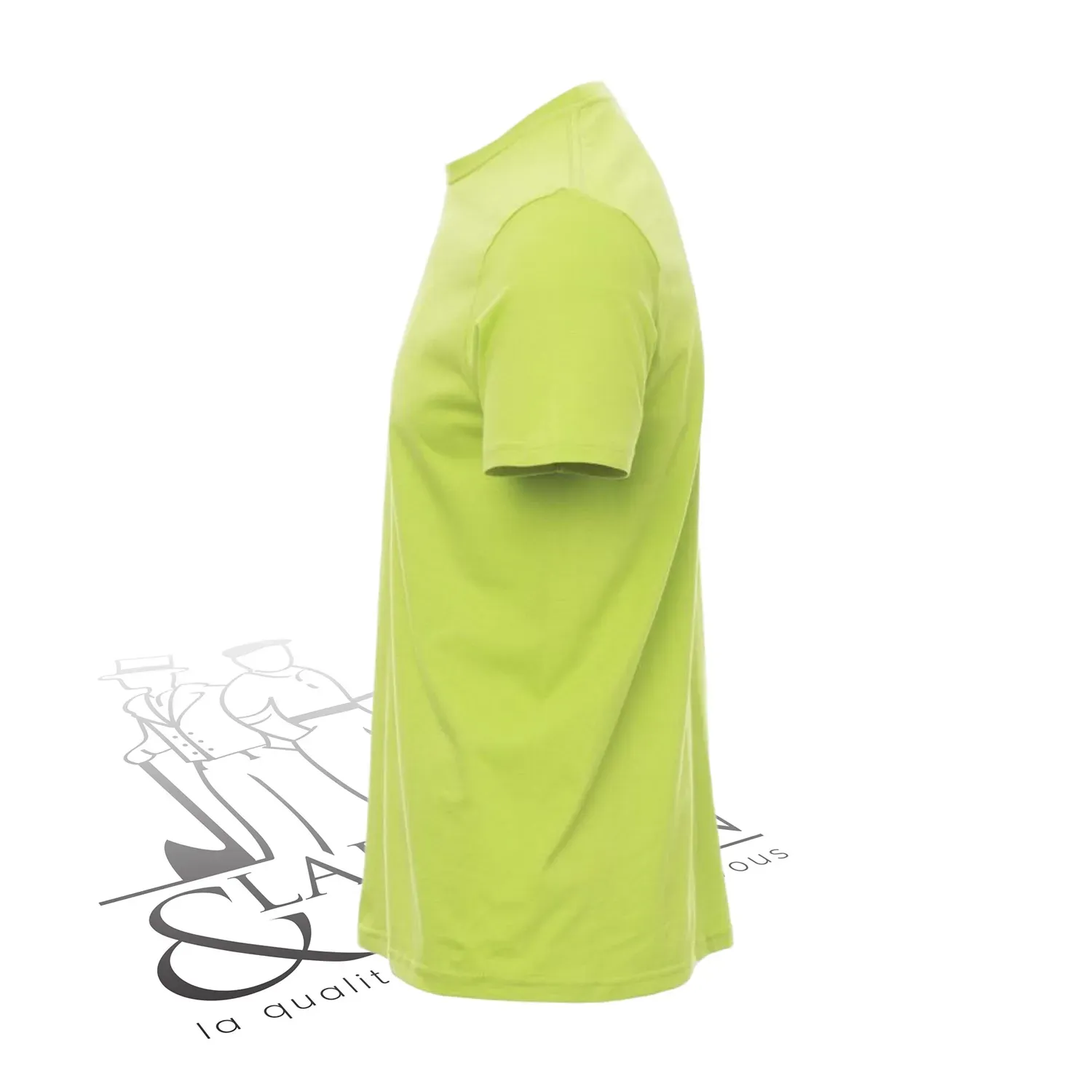 T-shirt de travail simple homme col rond