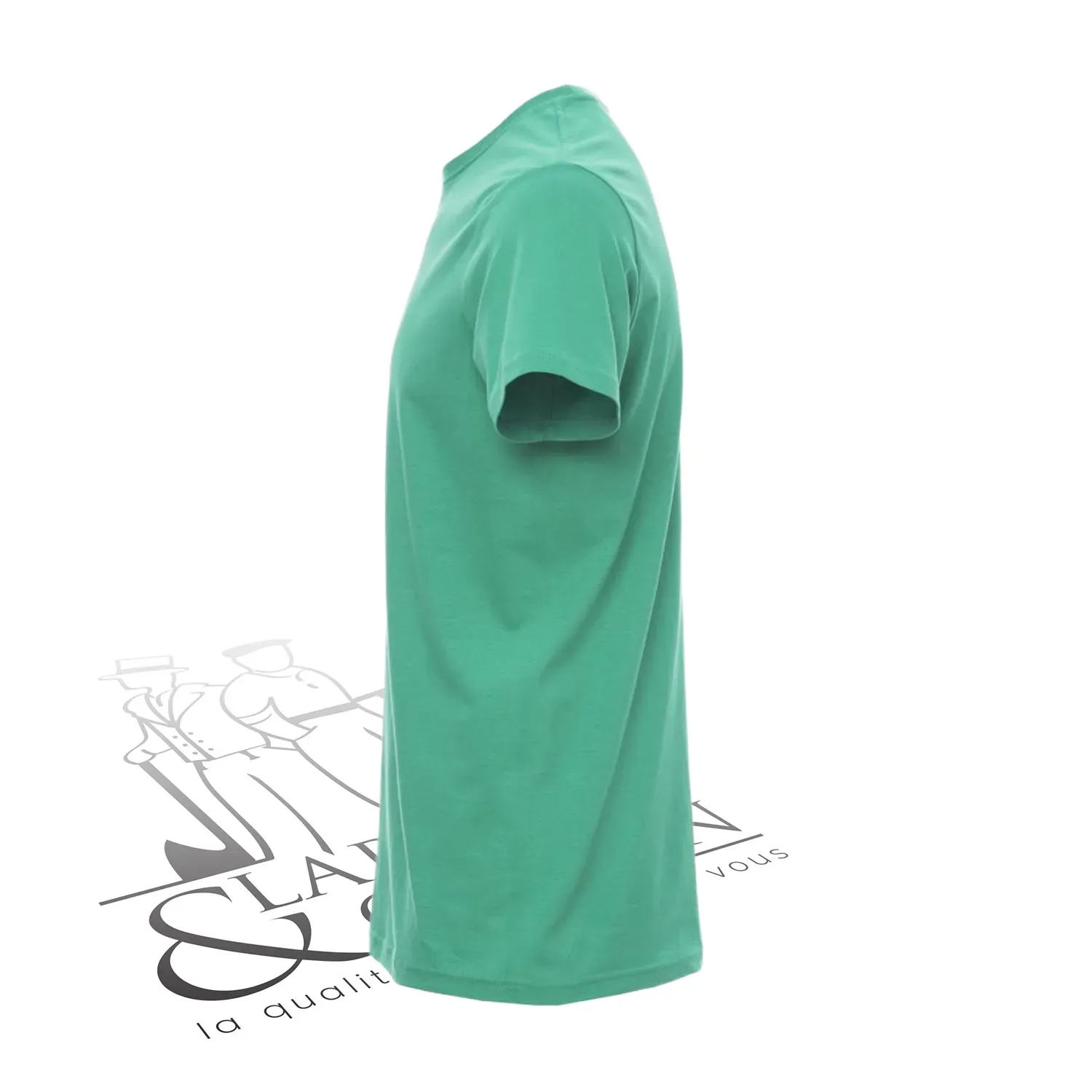 T-shirt de travail simple homme col rond