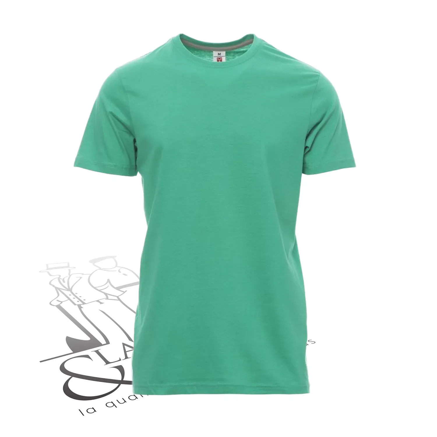 T-shirt de travail simple homme col rond