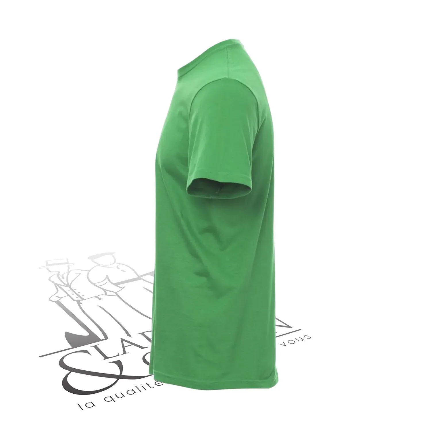 T-shirt de travail simple homme col rond