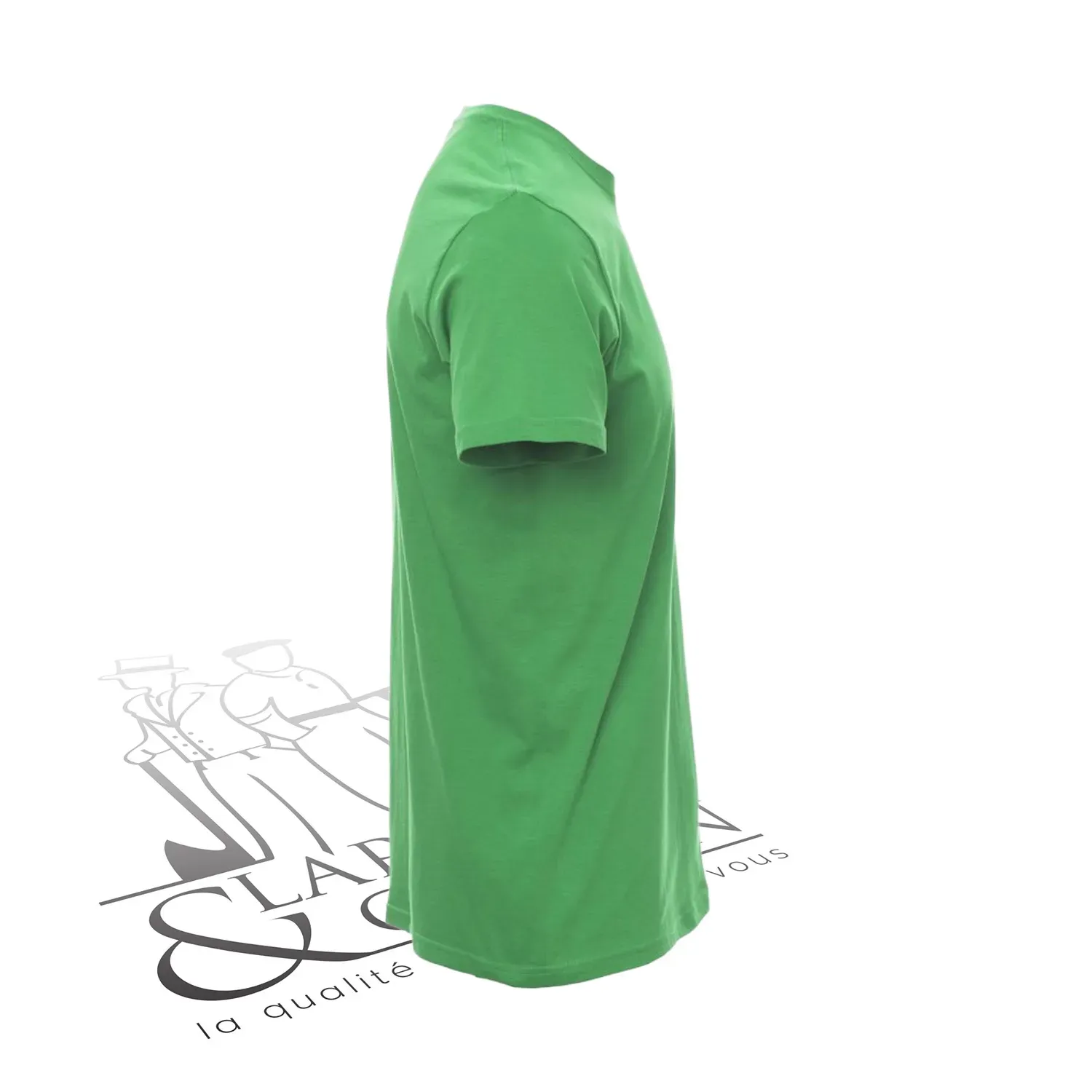 T-shirt de travail simple homme col rond