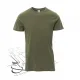 T-shirt de travail simple homme col rond