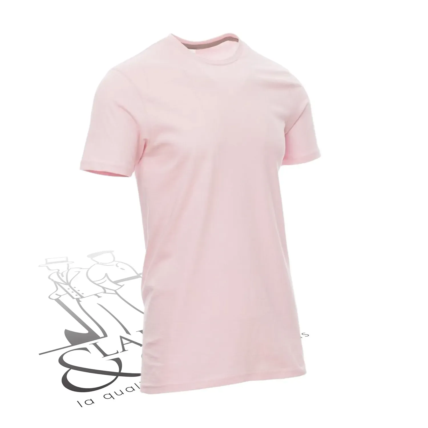 T-shirt de travail simple homme col rond
