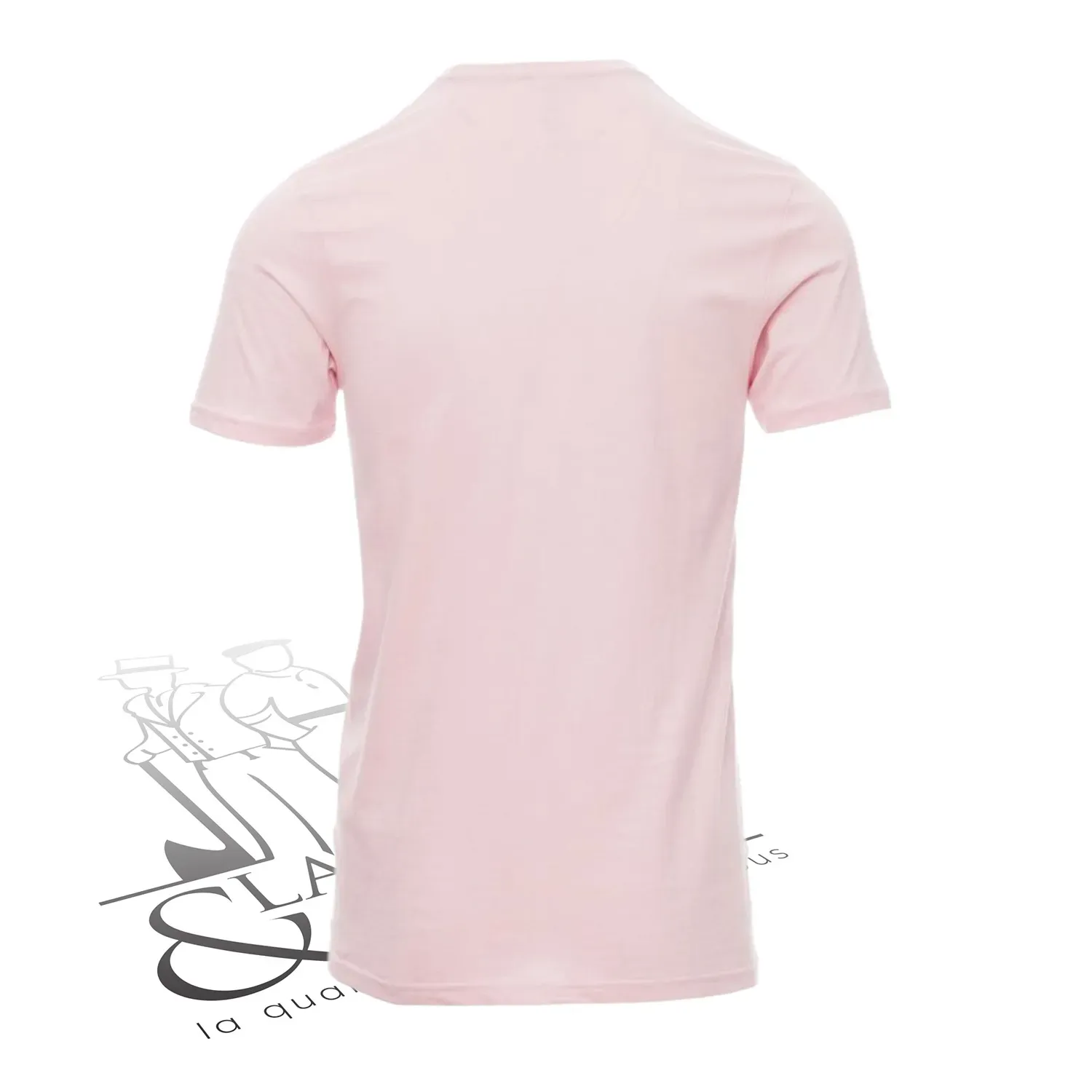 T-shirt de travail simple homme col rond
