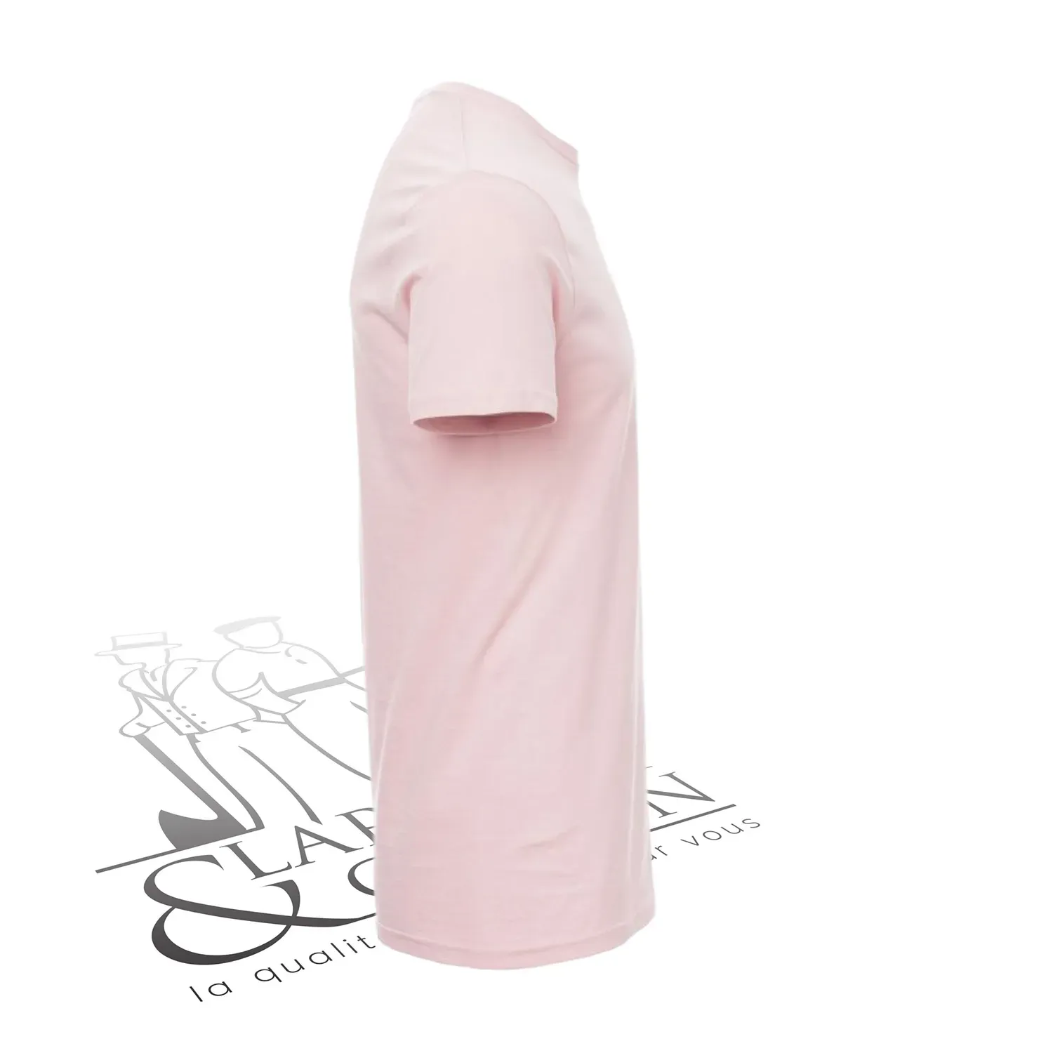 T-shirt de travail simple homme col rond