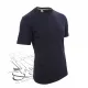 T-shirt de travail simple homme col rond