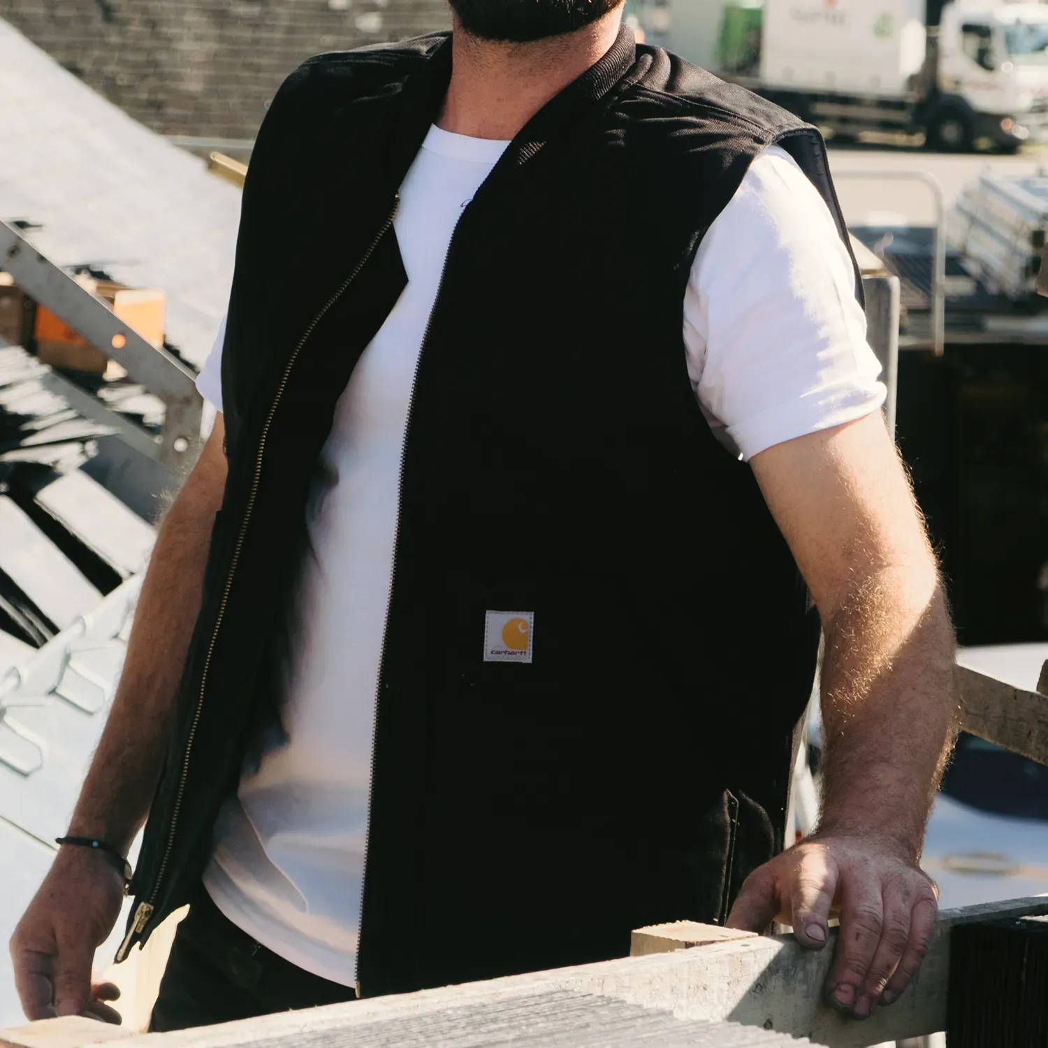 Gilet de travail doublé Carhartt