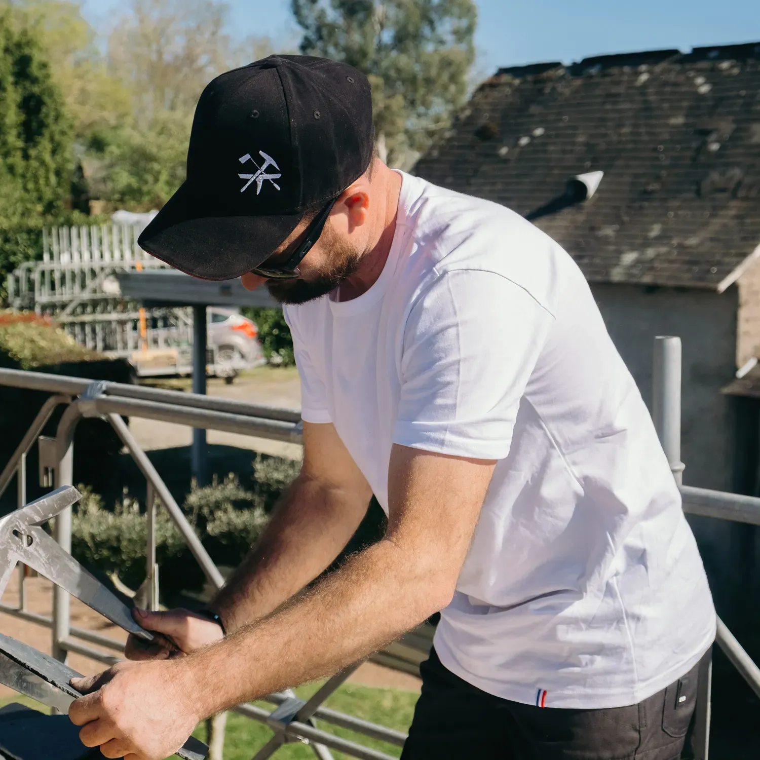 T-shirt léger en coton bio fabriqué en France Jean