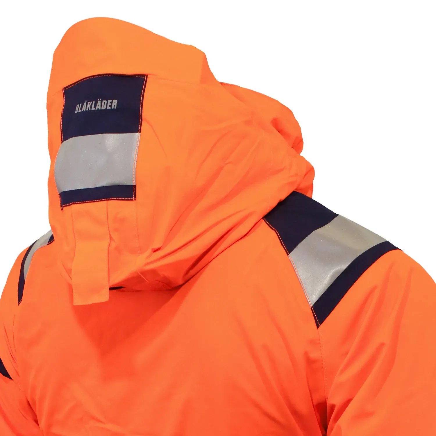 Veste de travail hardshell haute visibilité à capuche Blaklader