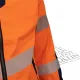 Veste de travail haute visibilité softshell à capuche Blaklader