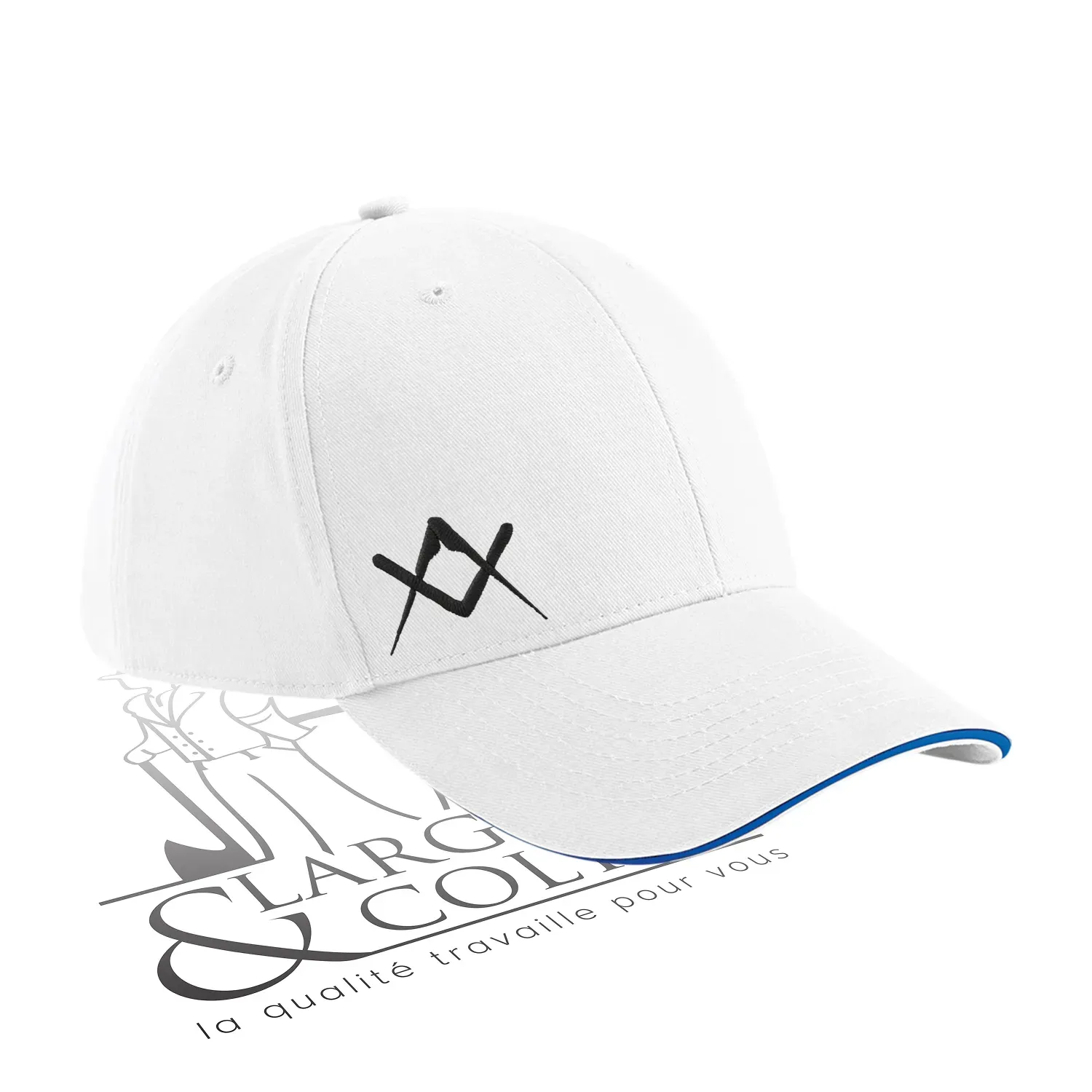 Casquette personnalisable avec blason de métier