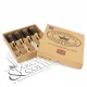 Coffret de 4 ciseaux de paume Crown Hand Tools
