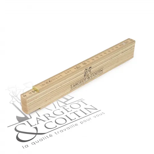 Mètre à branches en bois Largeot & Coltin