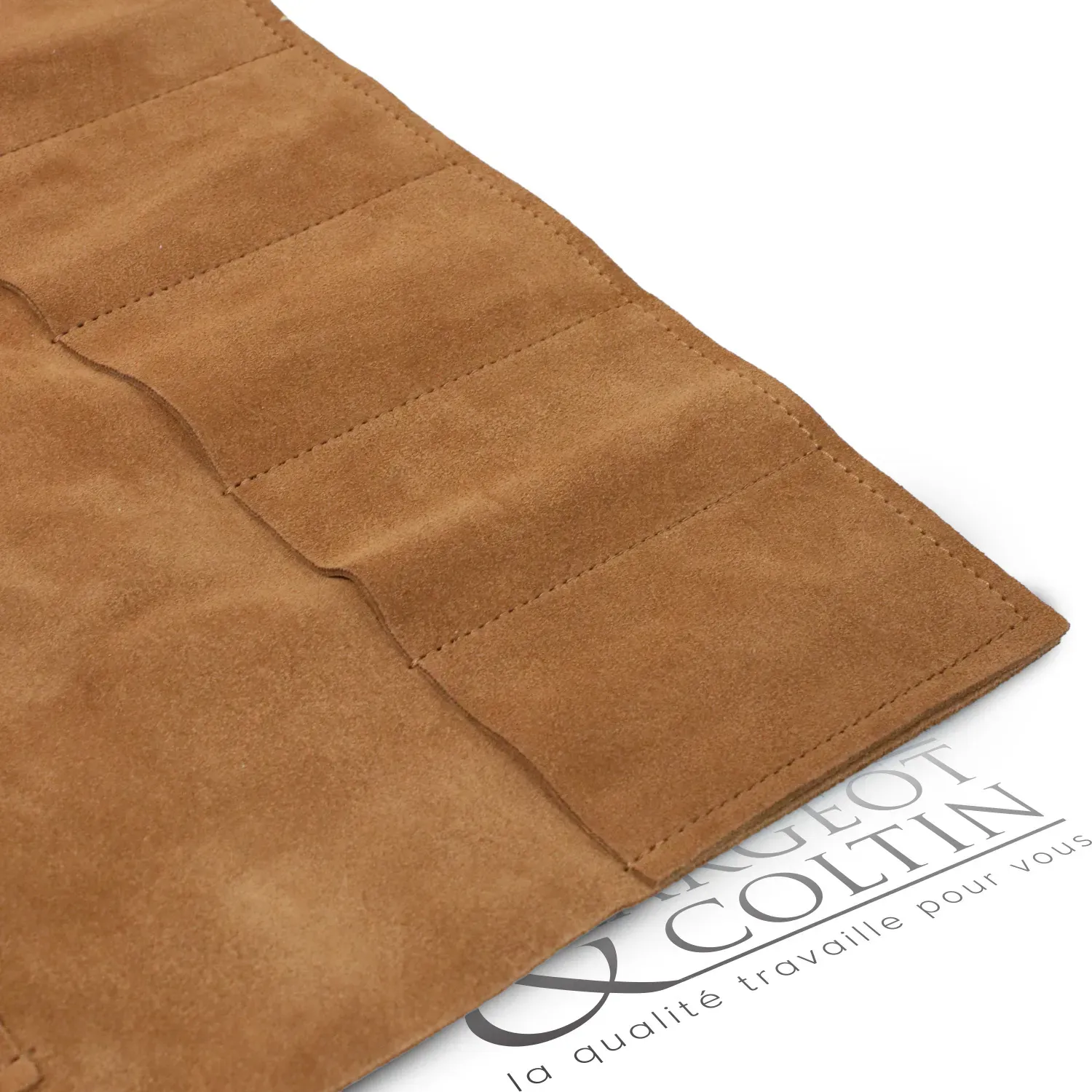 Trousse de rangement pour 12 ciseaux de menuisier Kirschen poches daim
