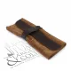 Trousse de rangement pour 12 ciseaux de menuisier Kirschen poches daim