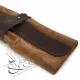 Trousse de rangement pour 12 ciseaux de menuisier Kirschen poches daim