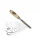 Set de 6 ciseaux de menuiser Kirschen avec trousse en cuir