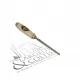 Set de 6 ciseaux de menuiser Kirschen avec trousse en cuir