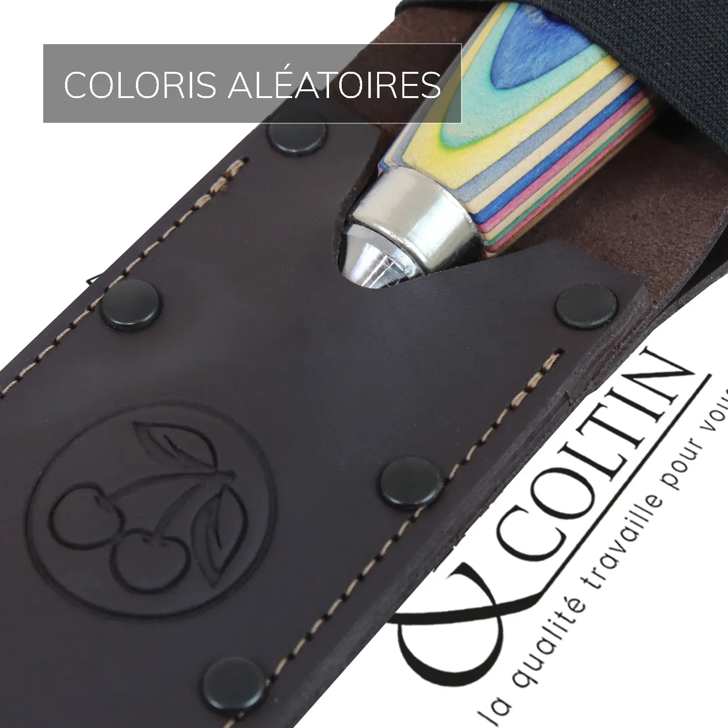 Ciseau de paume Kirschen édition spéciale WINAC avec pochette en cuir