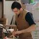 Gilet tailleur lin et coton Le Laboureur