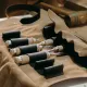 Set de 6 ciseaux de menuiser Kirschen avec trousse en cuir