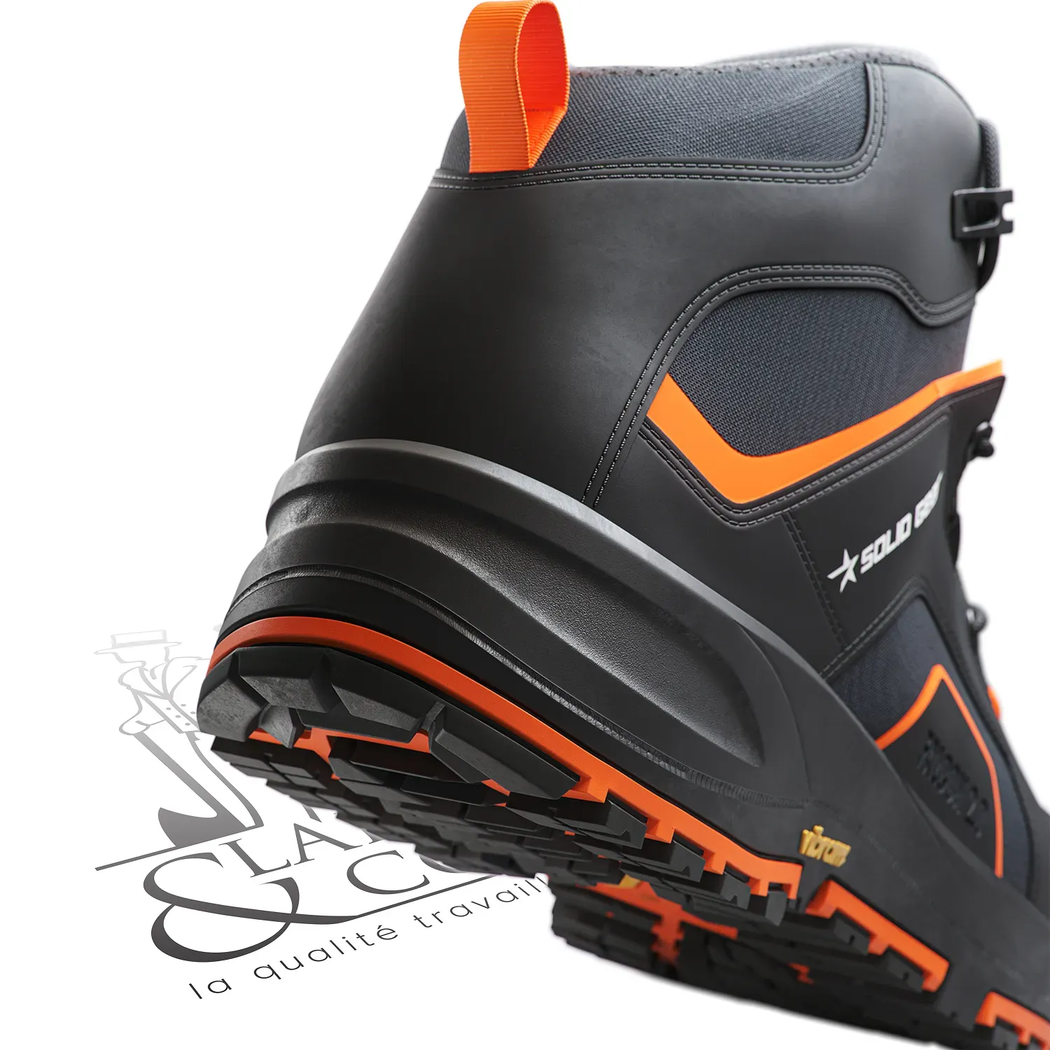 Chaussures de sécurité montantes S3S Falcon 2 Mid Solid Gear