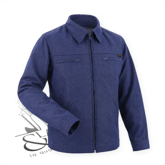 Blouson bombers grisette tergal Le Laboureur