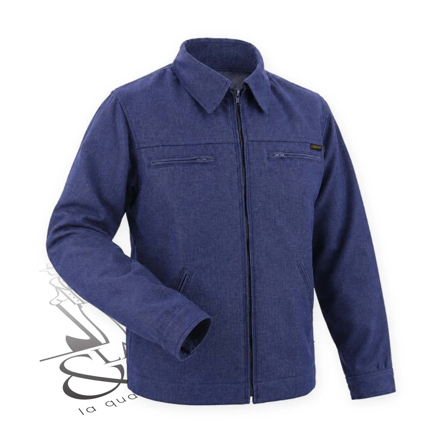 Blouson bombers grisette tergal Le Laboureur