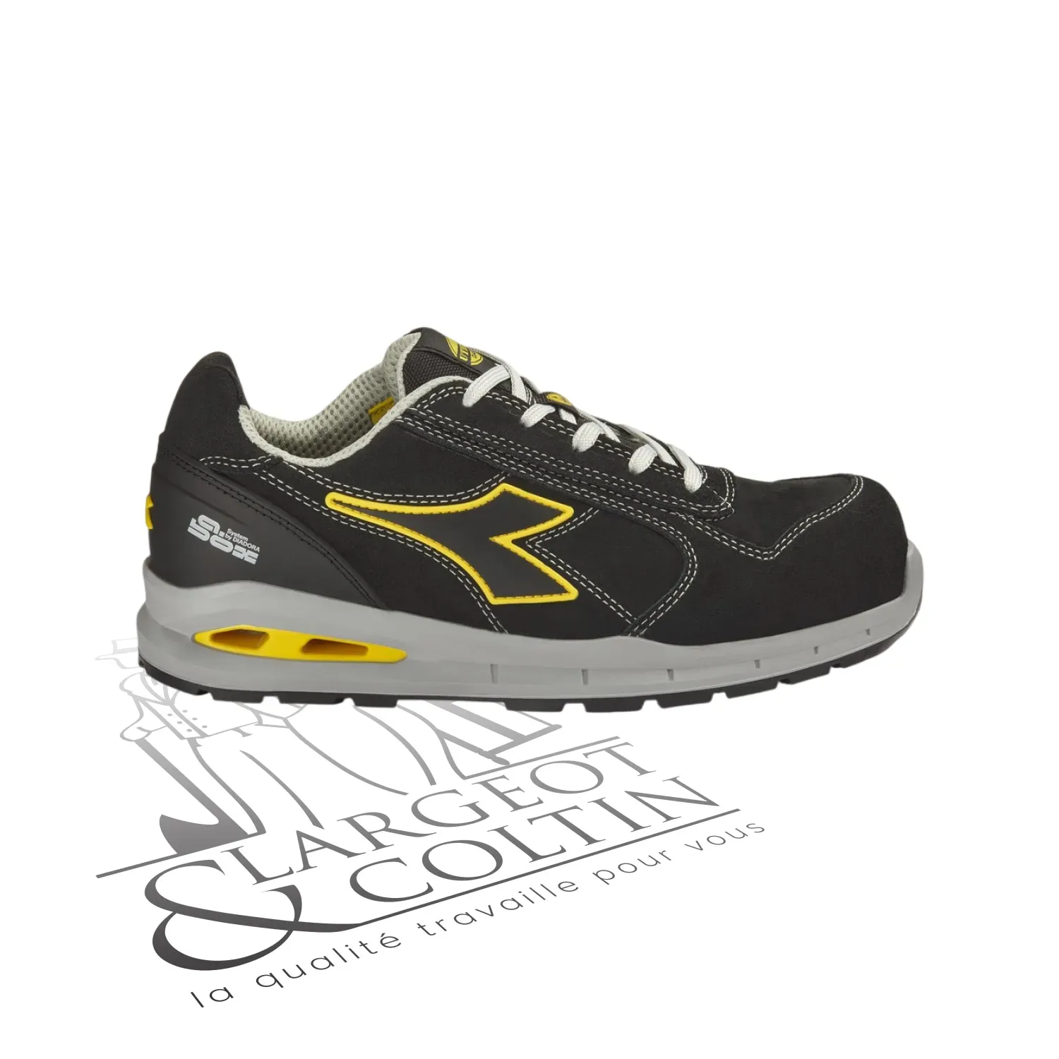 Basket de sécurité en cuir Run A-Box S3S Diadora