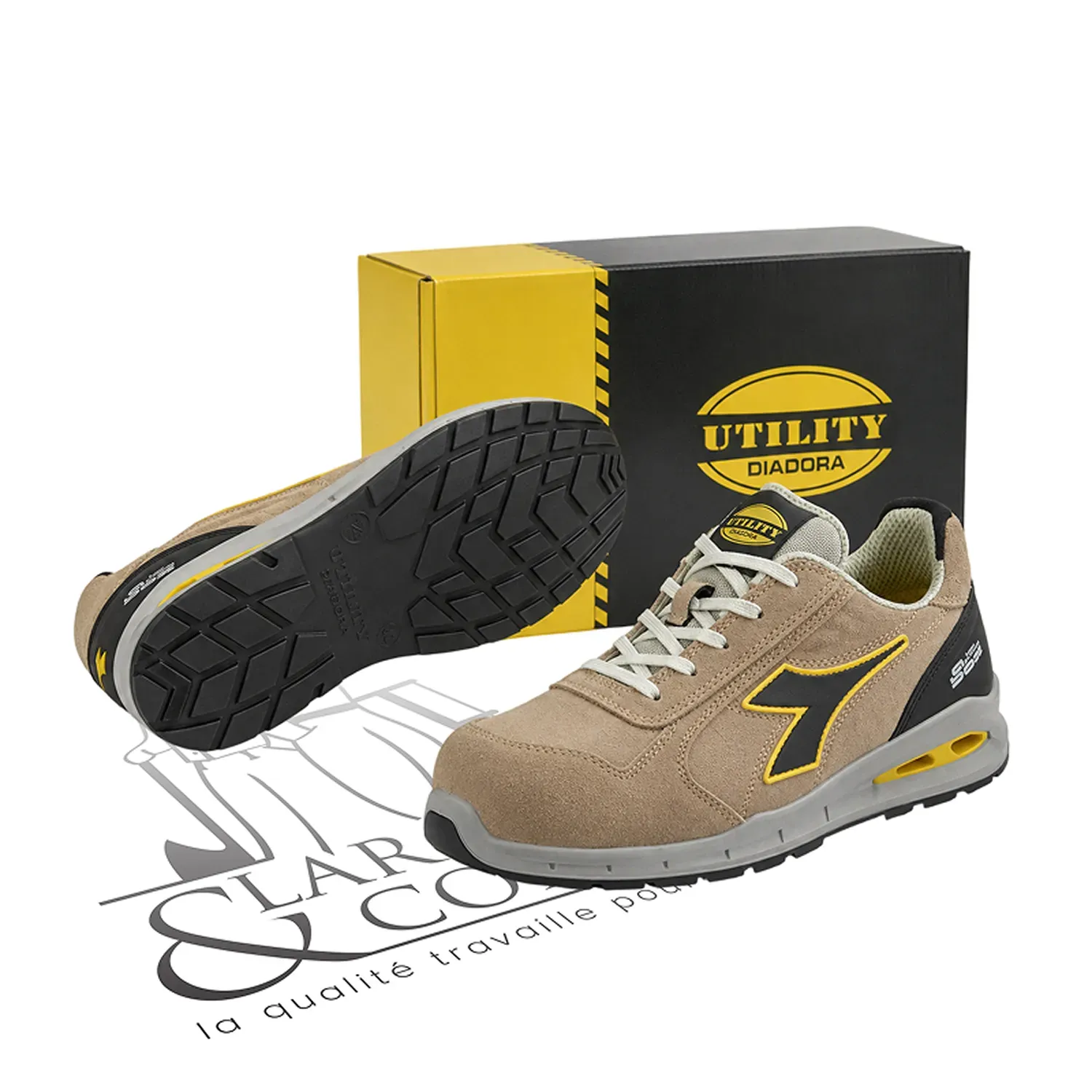 Basket de sécurité en cuir Run A-Box S3S Diadora
