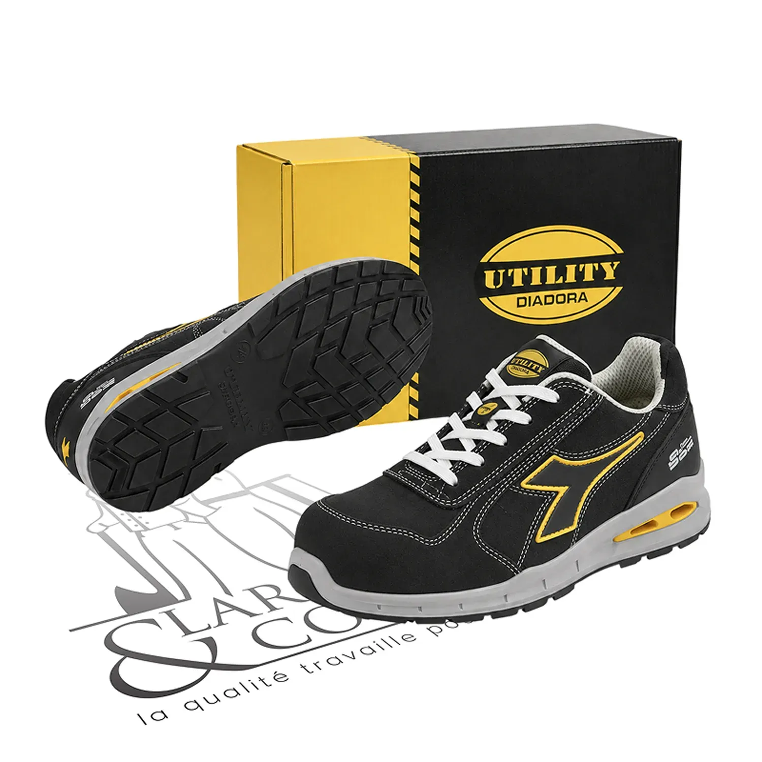 Basket de sécurité en cuir Run A-Box S3S Diadora