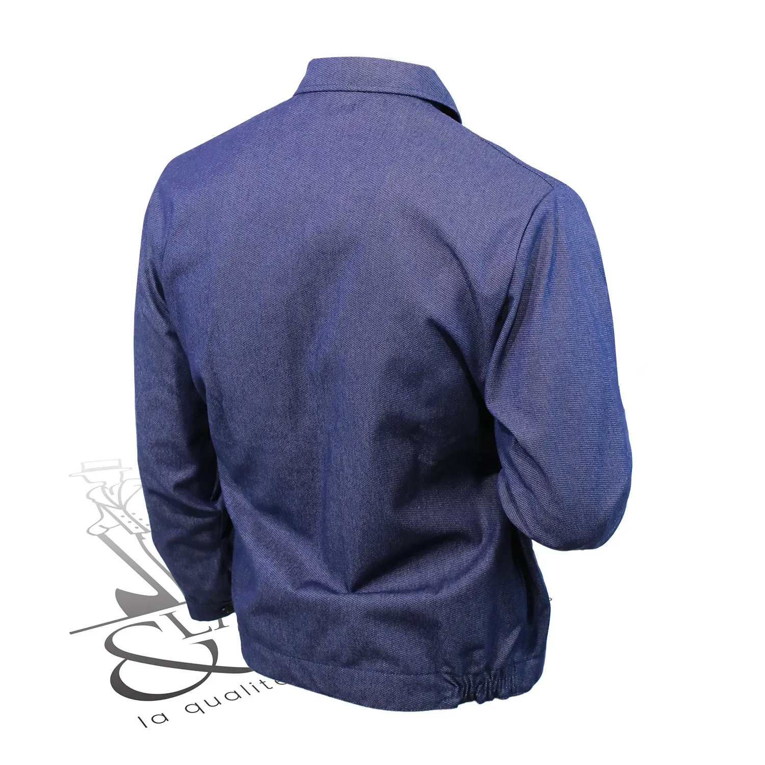 Blouson bombers grisette tergal Le Laboureur
