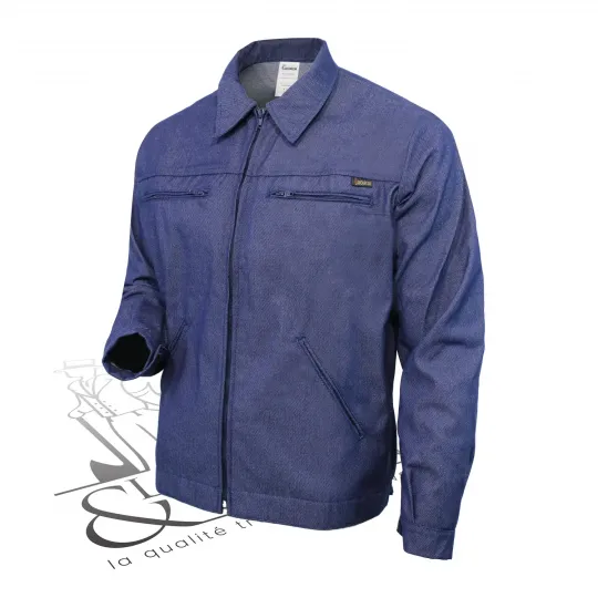 Blouson bombers grisette tergal Le Laboureur