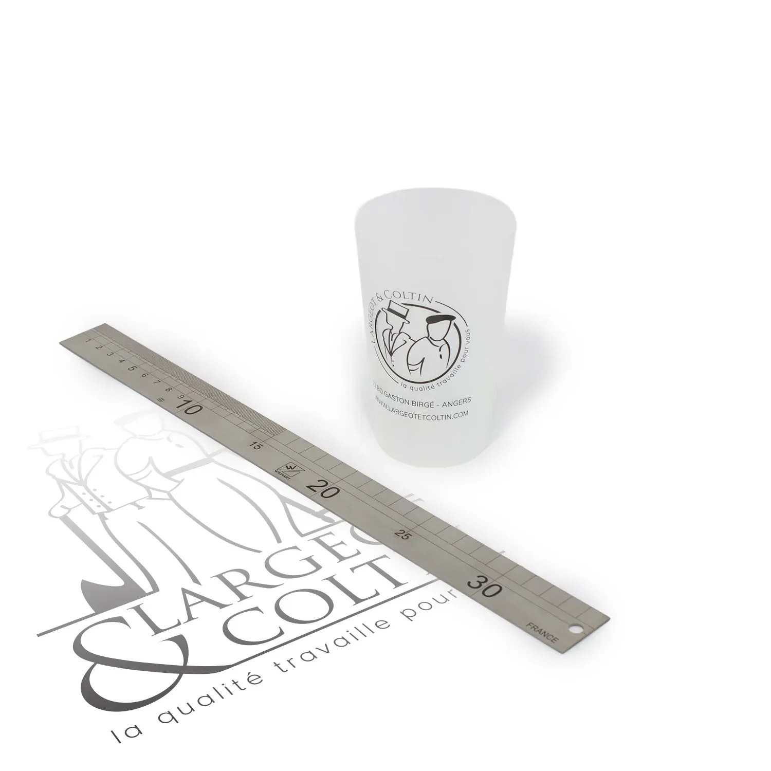 Décapsuleur de charpentier + Écocup Largeot & Coltin