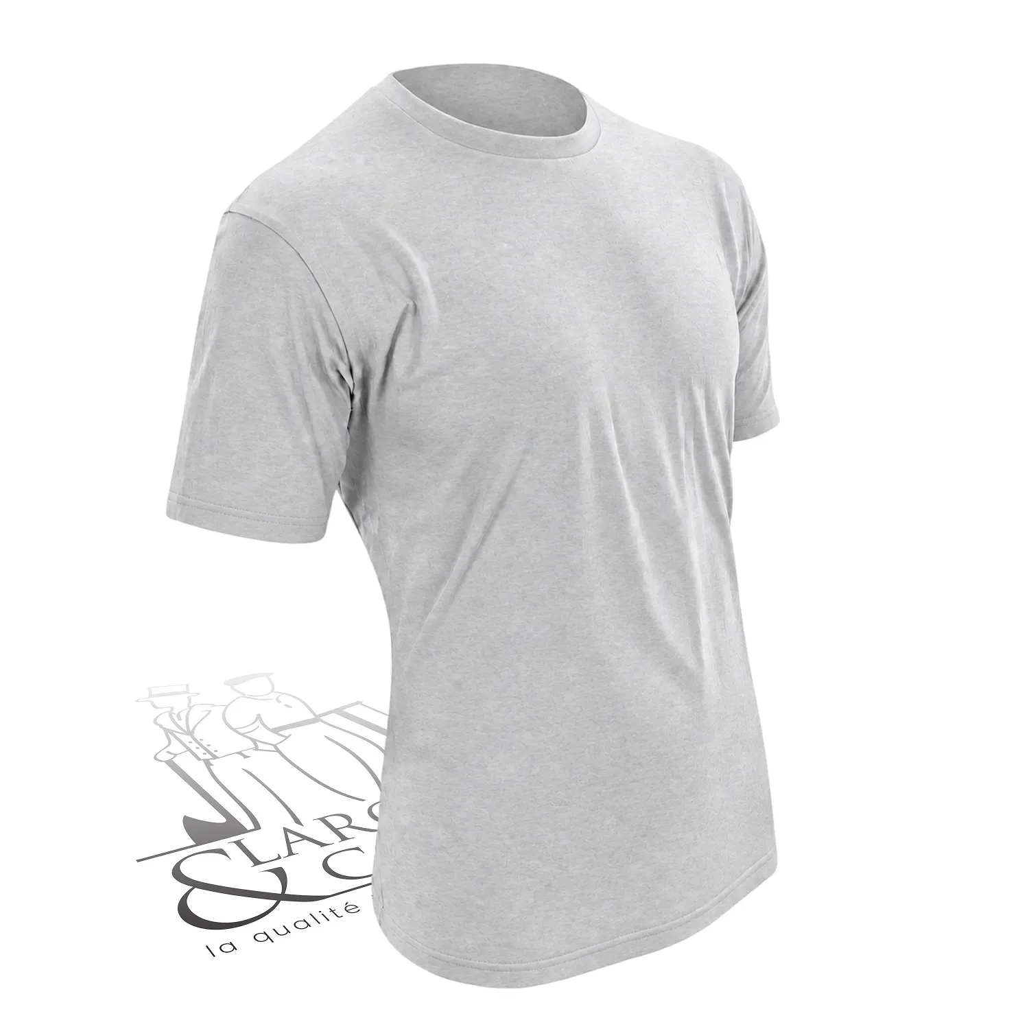 T-shirt léger en coton bio fabriqué en France Maurice