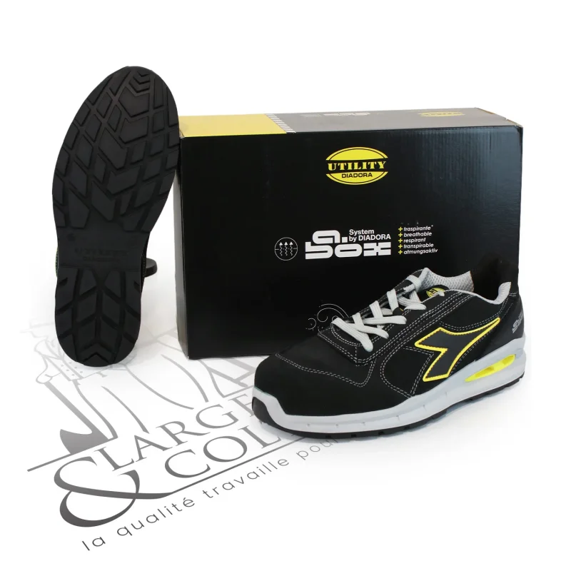 Basket de sécurité en cuir Run S3S Diadora - Largeot & Coltin