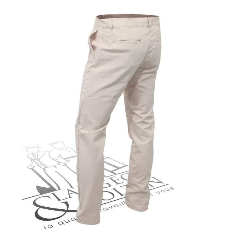 Pantalon chino homme Made in France Kiplay - Largeot & Coltin