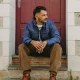 Blouson bombers en grisette tergal Le Laboureur - Largeot & Coltin