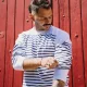 Marinière originale en coton Amiral Armor Lux - Largeot & Coltin
