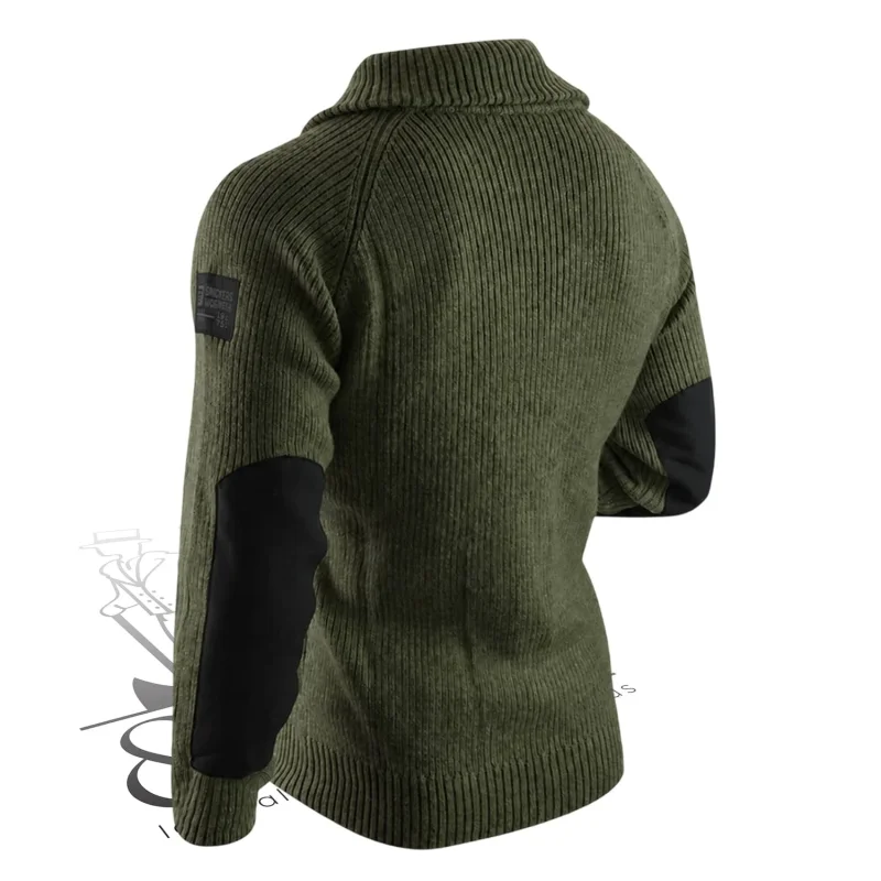 Pull de travail en laine Snickers avec renforts - Largeot & Coltin