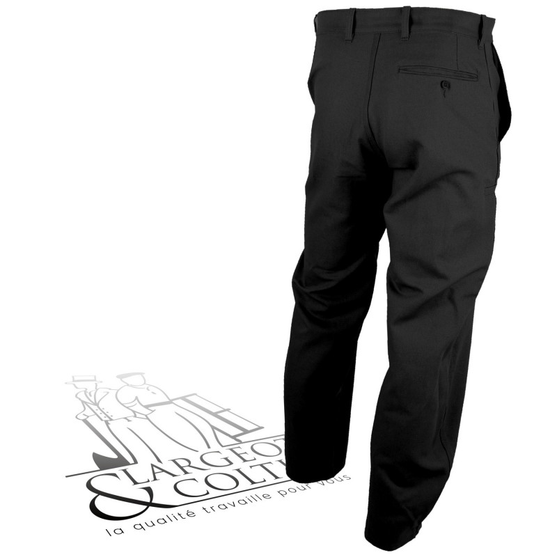 Largeot Lin taille basse noir