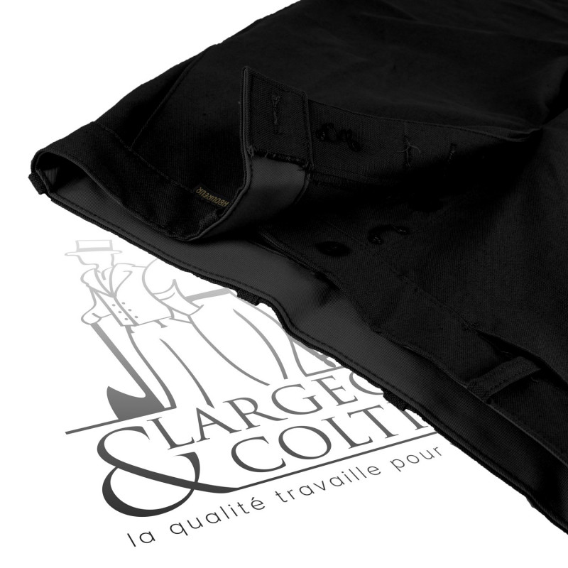 Largeot Lin taille basse noir