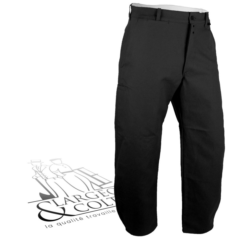 Largeot Lin taille basse noir