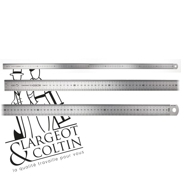 MOB - Réglet inox semi-rigide 30cm - gamme metrologie et mesure