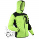 Veste polaire à capuche Blaklader jaune fluo
